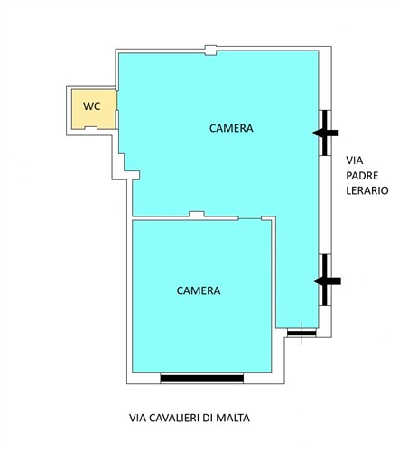 Locale Angolare, Ottima Visibilit&agrave;, 2 vetrine, Ideale Come Studio.